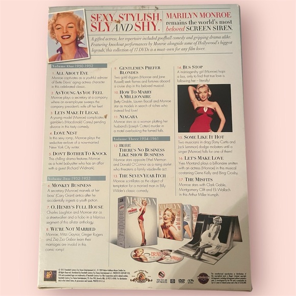 Marilyn: The Premiere Collection DVD box set - Picture 2 of 2